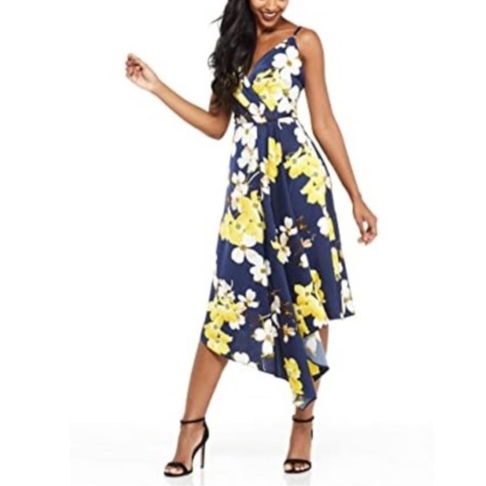 Maggy London Women's Printed Charmeuse Dress